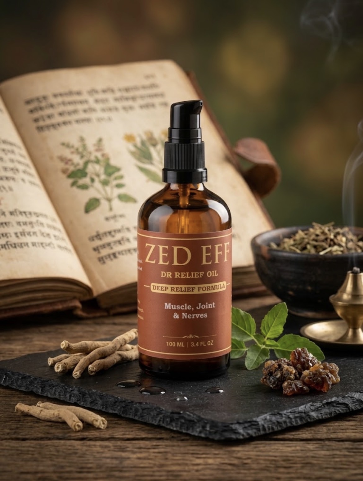 Dr Relief Oil bottle